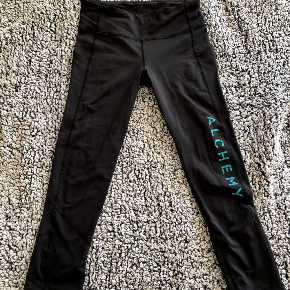 Lululemon luxtreme black 7/8 length